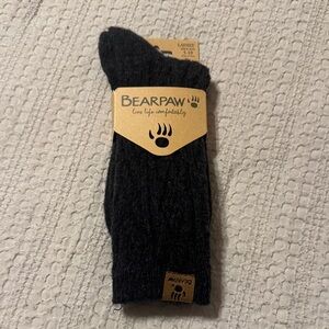 BearPaw Charcoal Women’s Socks